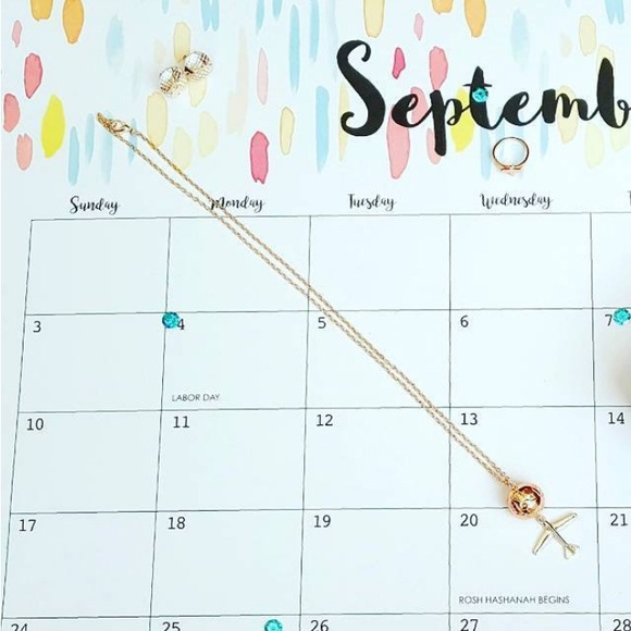 Rose Gold Necklace and Earrings Set Ring, Necklace, Earrings - Picture 7 of 9